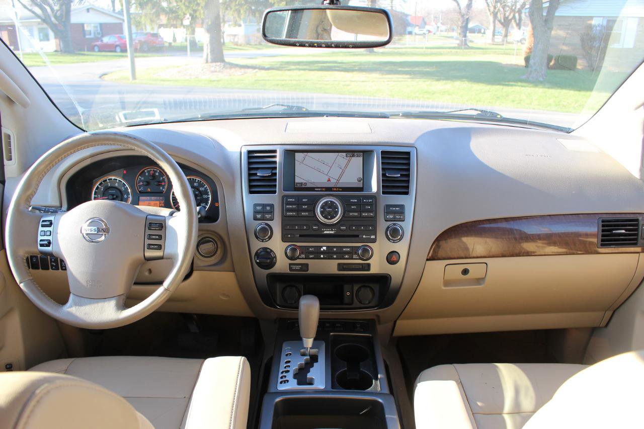 Used 2011 Nissan Armada Platinum w/ 2nd Row Captain Seat Pkg image 29