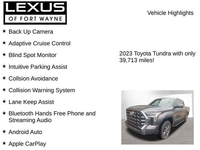 Used 2023 Toyota Tundra Platinum image 7