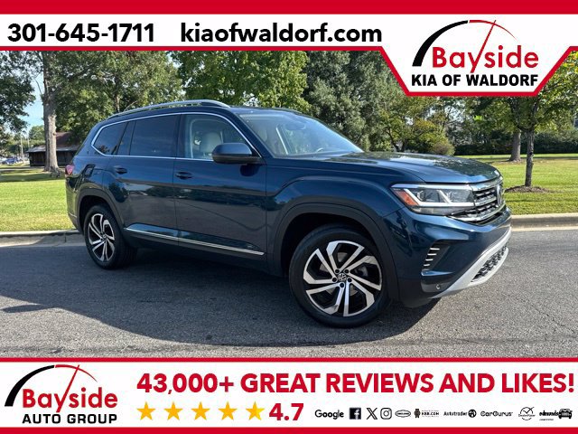 Used 2021 Volkswagen Atlas SEL Premium AWD/4WD image 1