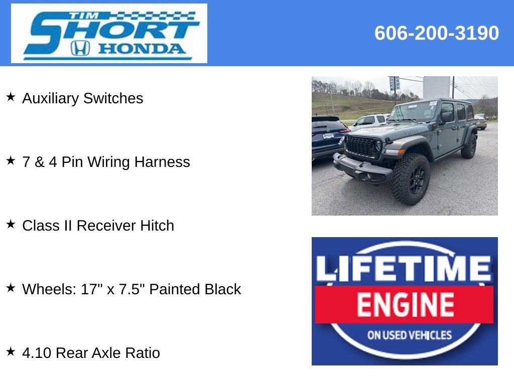 Used 2025 Jeep Wrangler Willys 4xe image 20