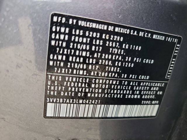 Used 2020 Volkswagen Tiguan SE image 20