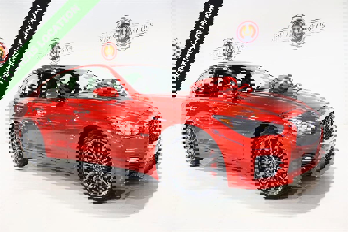 Used 2017 INFINITI Q50 Red Sport 400