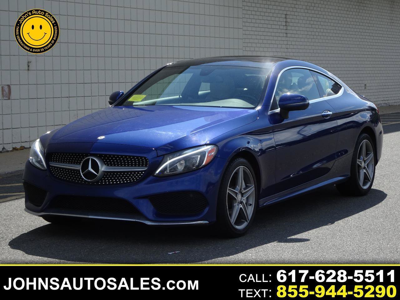 Used 2017 Mercedes-Benz C 300 4MATIC Coupe