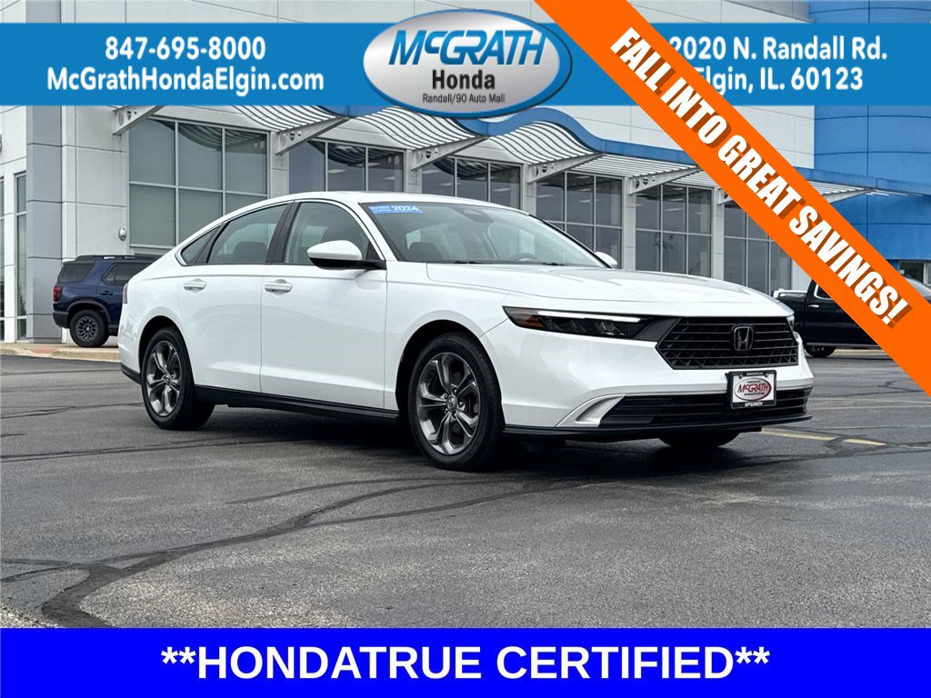 Certified 2024 Honda Accord EX