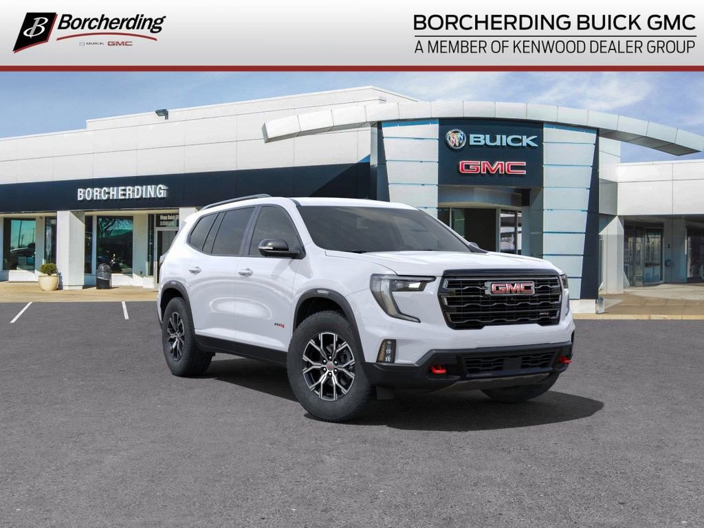 New 2025 GMC Acadia AT4 w/ LPO, Floor Liner Package
