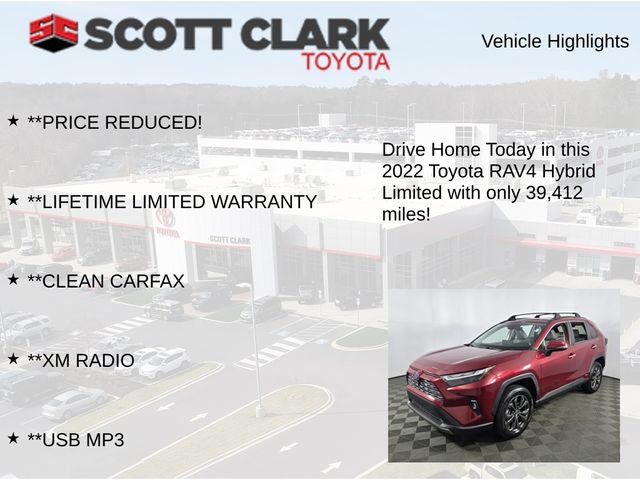 Used 2022 Toyota RAV4 Limited AWD/4WD image 13
