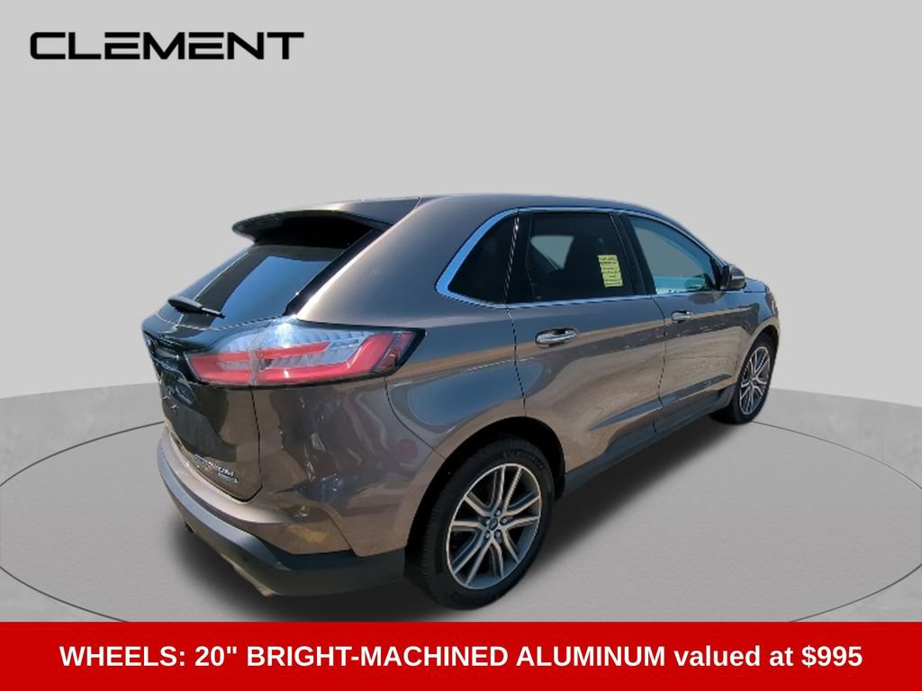 Used 2019 Ford Edge Titanium w/ Class II Trailer Tow Package AWD/4WD image 5