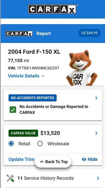 Used 2004 Ford F150 STX AWD/4WD image 3