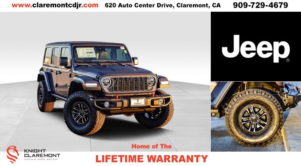 New 2025 Jeep Wrangler Unlimited Rubicon