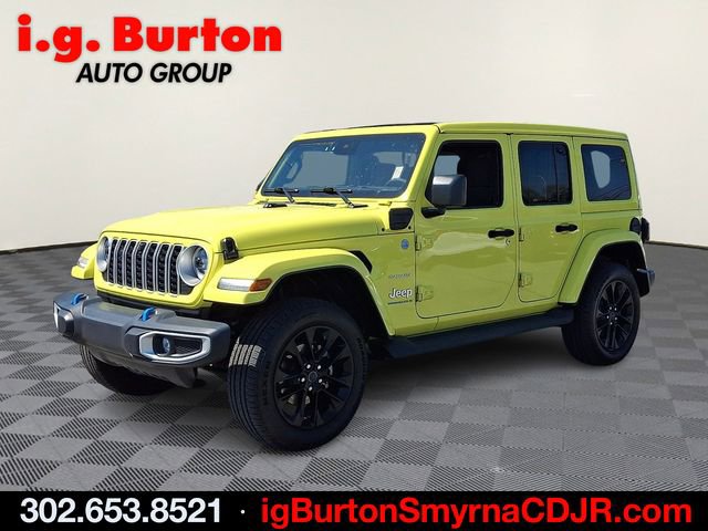Used 2024 Jeep Wrangler Unlimited Sahara w/ Technology Group image 3