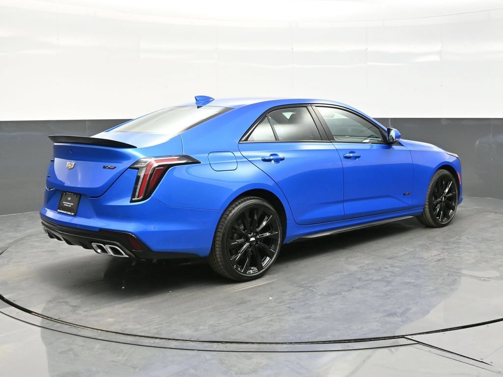 New 2025 Cadillac CT4 V w/ LPO, ONYX Package AWD/4WD image 7