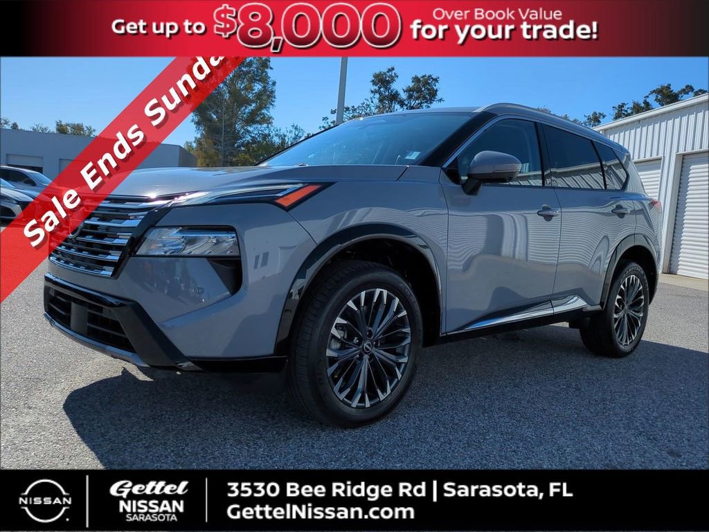 Certified 2025 Nissan Rogue Platinum w/ Tech Package