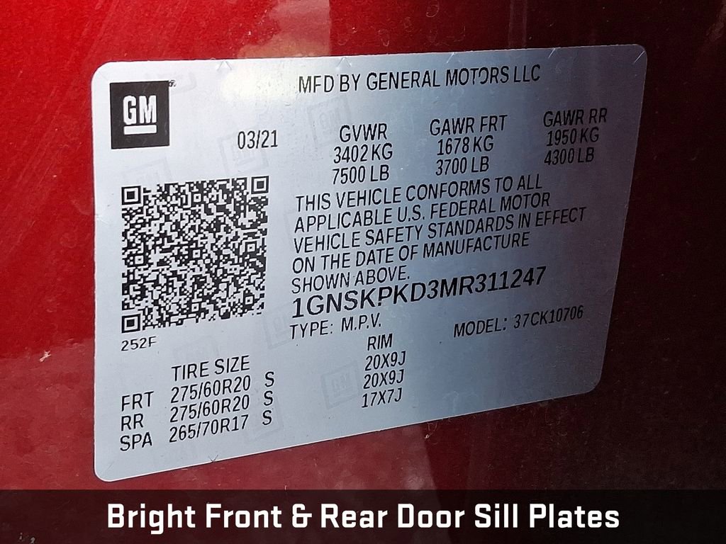 Used 2021 Chevrolet Tahoe Z71 w/ Luxury Package image 33