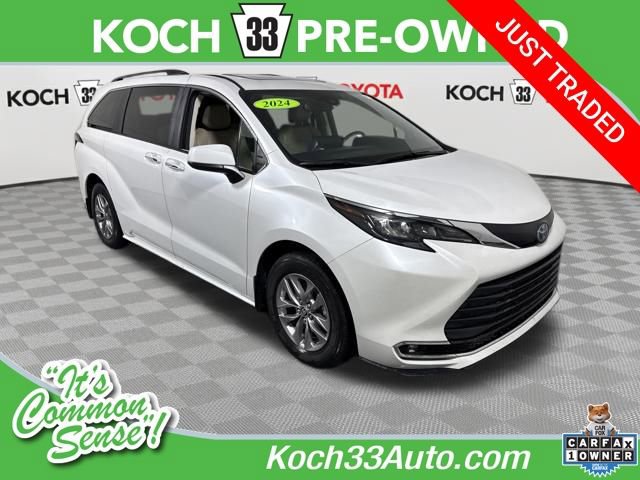 Certified 2024 Toyota Sienna XLE w/ XLE Plus Package 360° Tour