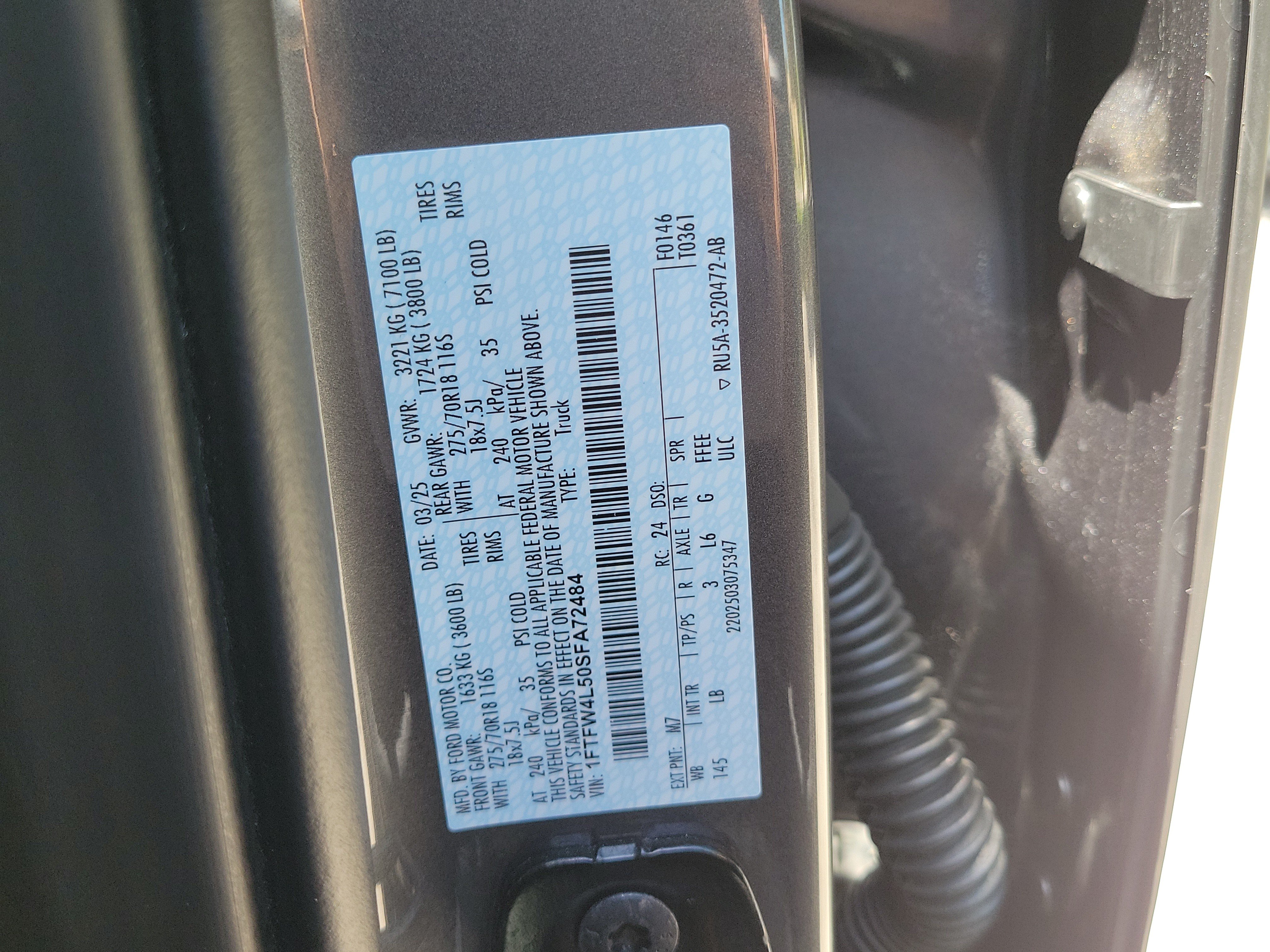 Used 2025 Ford F150 Tremor w/ Bed Utility Package AWD/4WD image 35