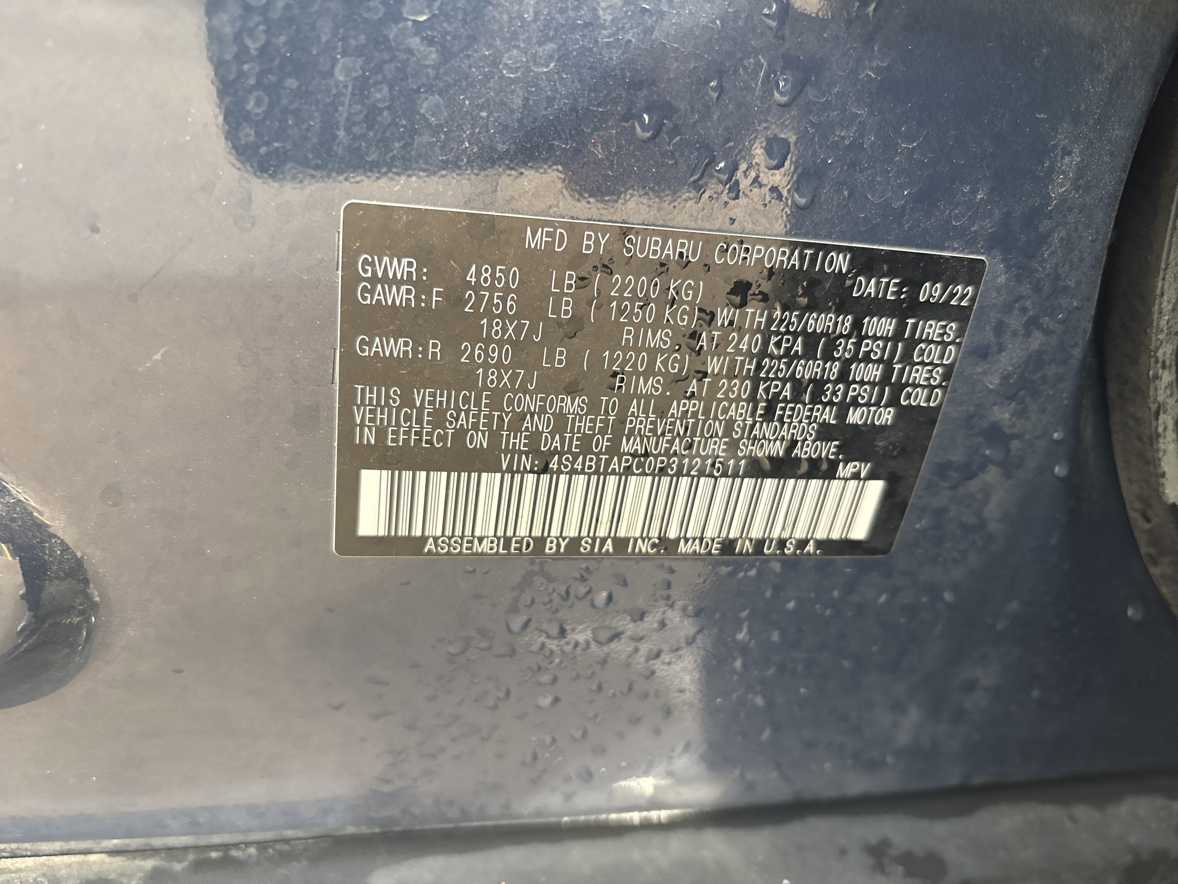 Used 2023 Subaru Outback Touring image 35