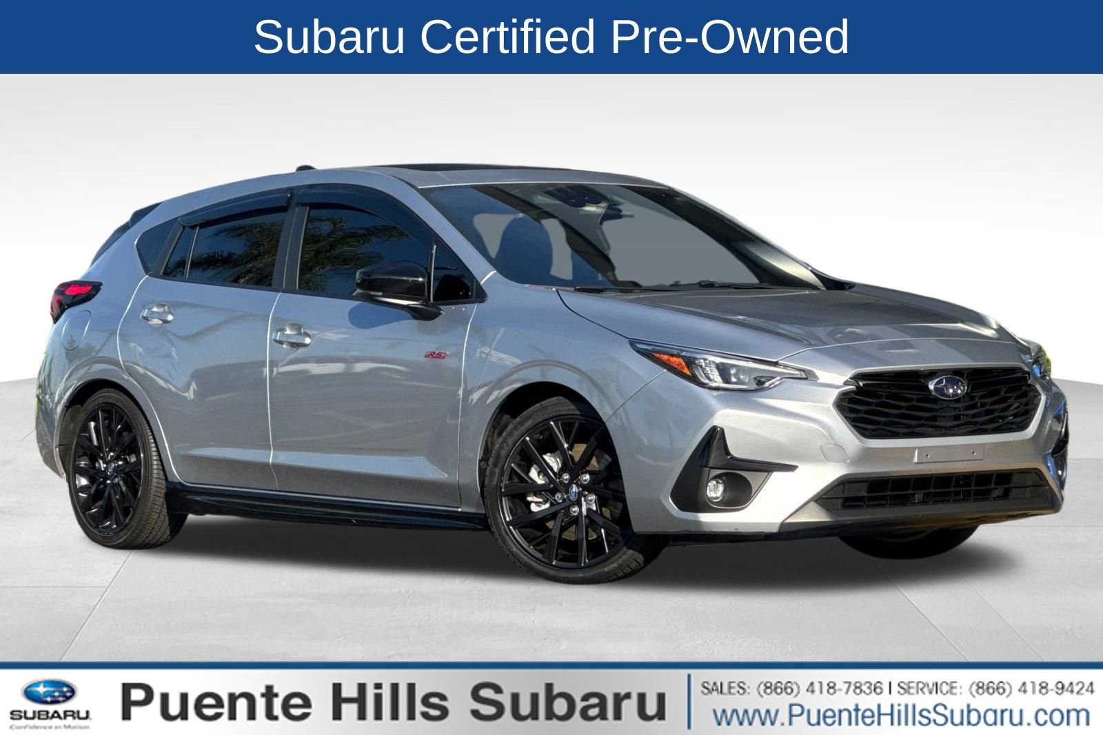 Certified 2024 Subaru Impreza RS image 1