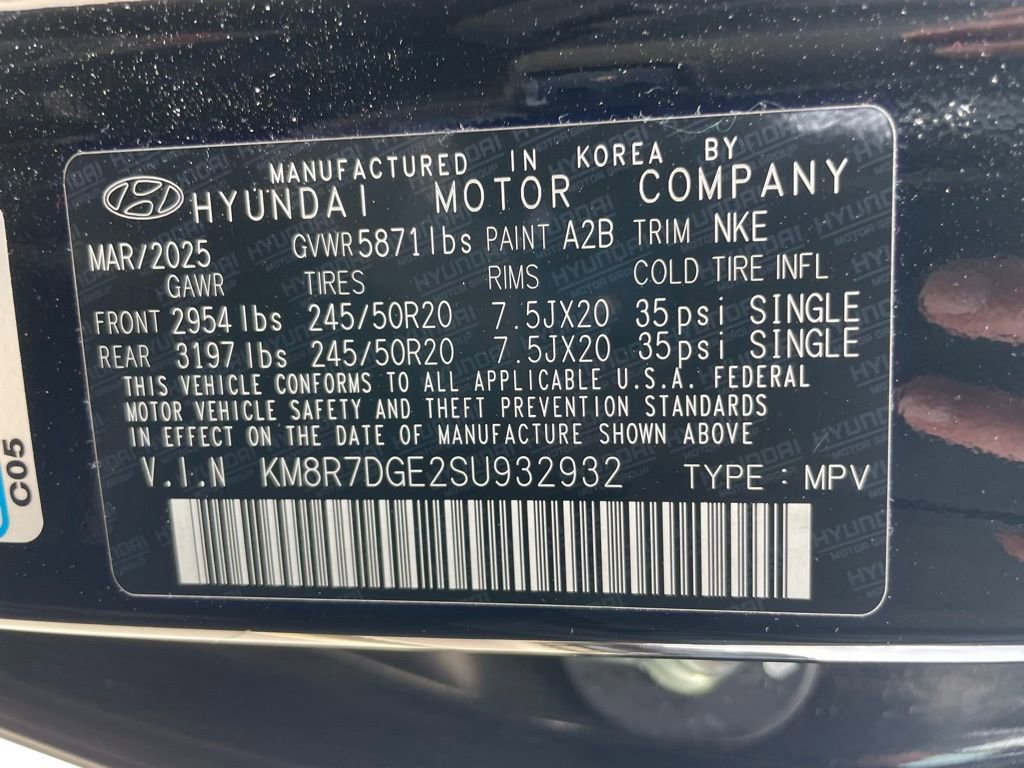 Used 2025 Hyundai Palisade Calligraphy image 30