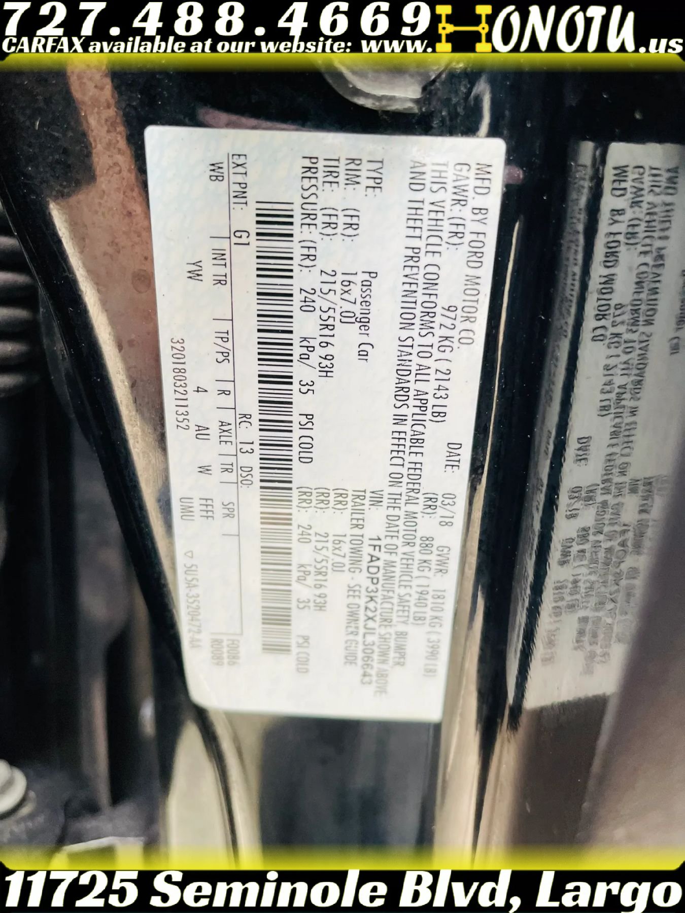 Used 2018 Ford Focus SE FWD image 26