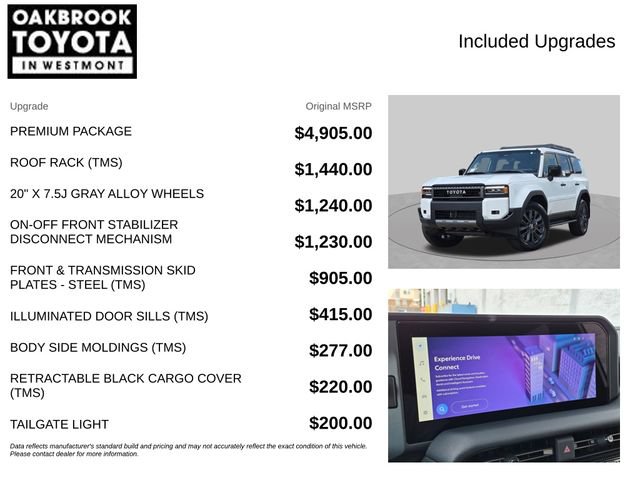 New 2027 Toyota Land Cruiser w/ Premium Package AWD/4WD image 4