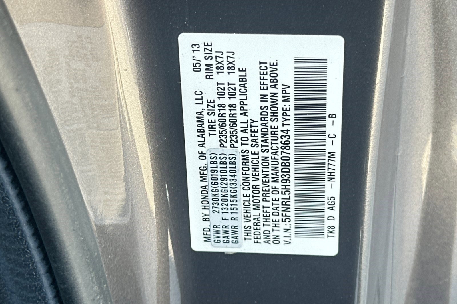 Used 2013 Honda Odyssey Touring image 22