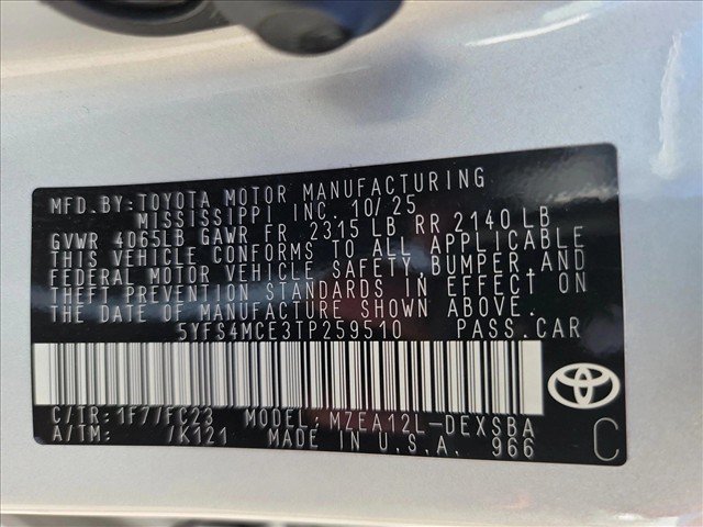 Used 2026 Toyota Corolla SE FWD image 29