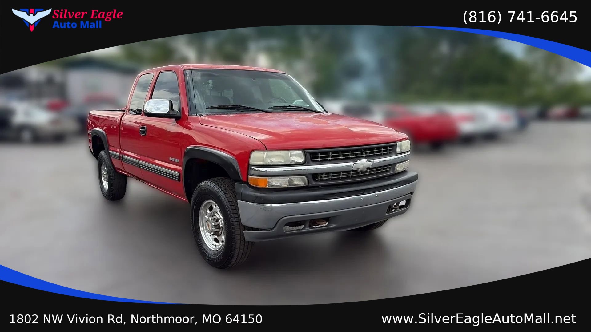 Used 2000 Chevrolet Silverado 2500 LS w/ Firm Ride Suspension Pkg AWD/4WD image 8