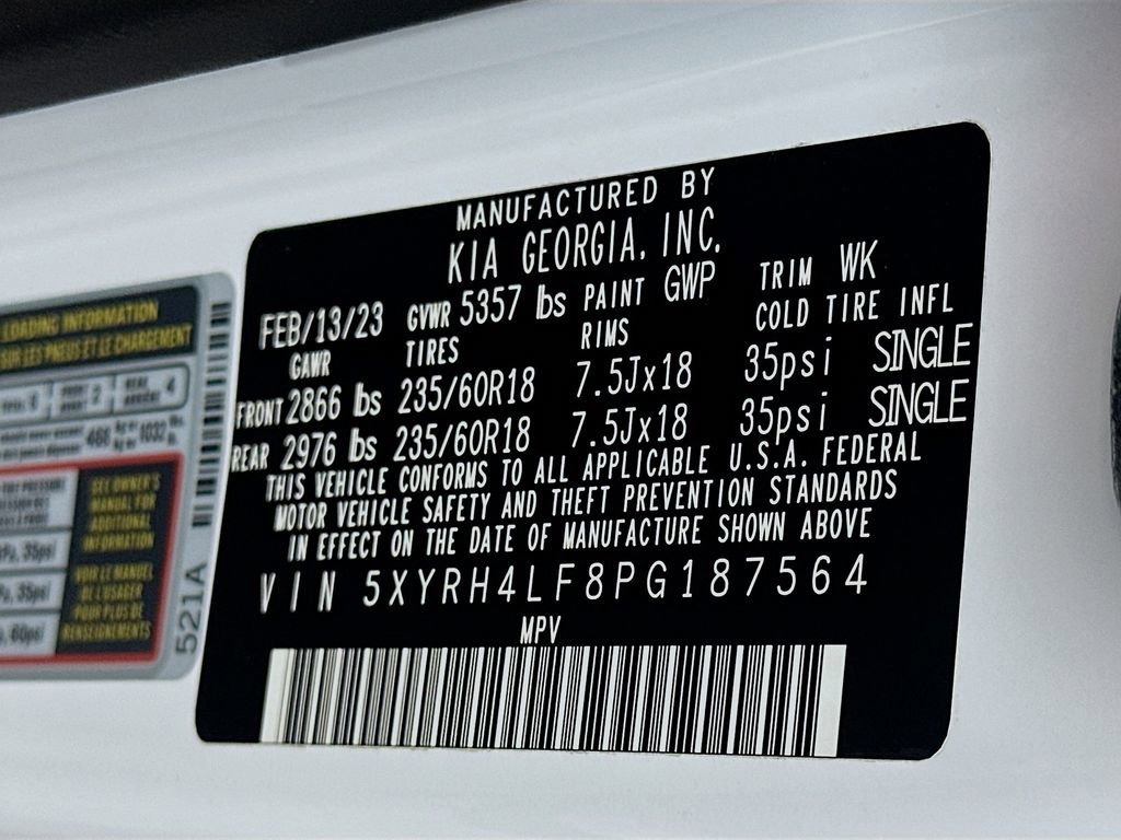 Used 2023 Kia Sorento EX w/ Panoramic Sunroof Package FWD image 33