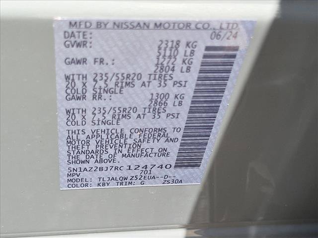 Certified 2024 Nissan Murano SV w/ SV Midnight Edition Package FWD image 24