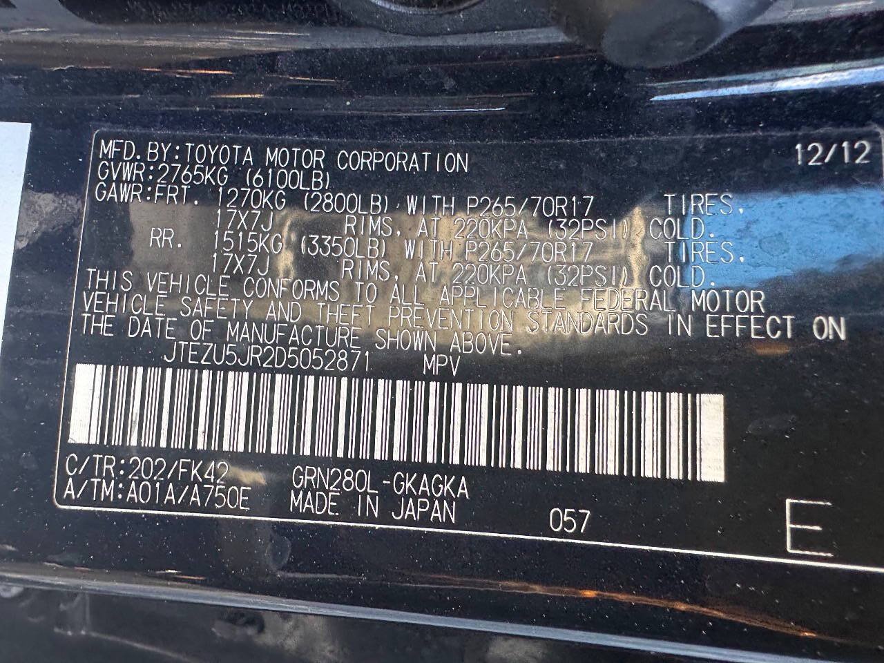 Used 2013 Toyota 4Runner SR5 RWD image 17