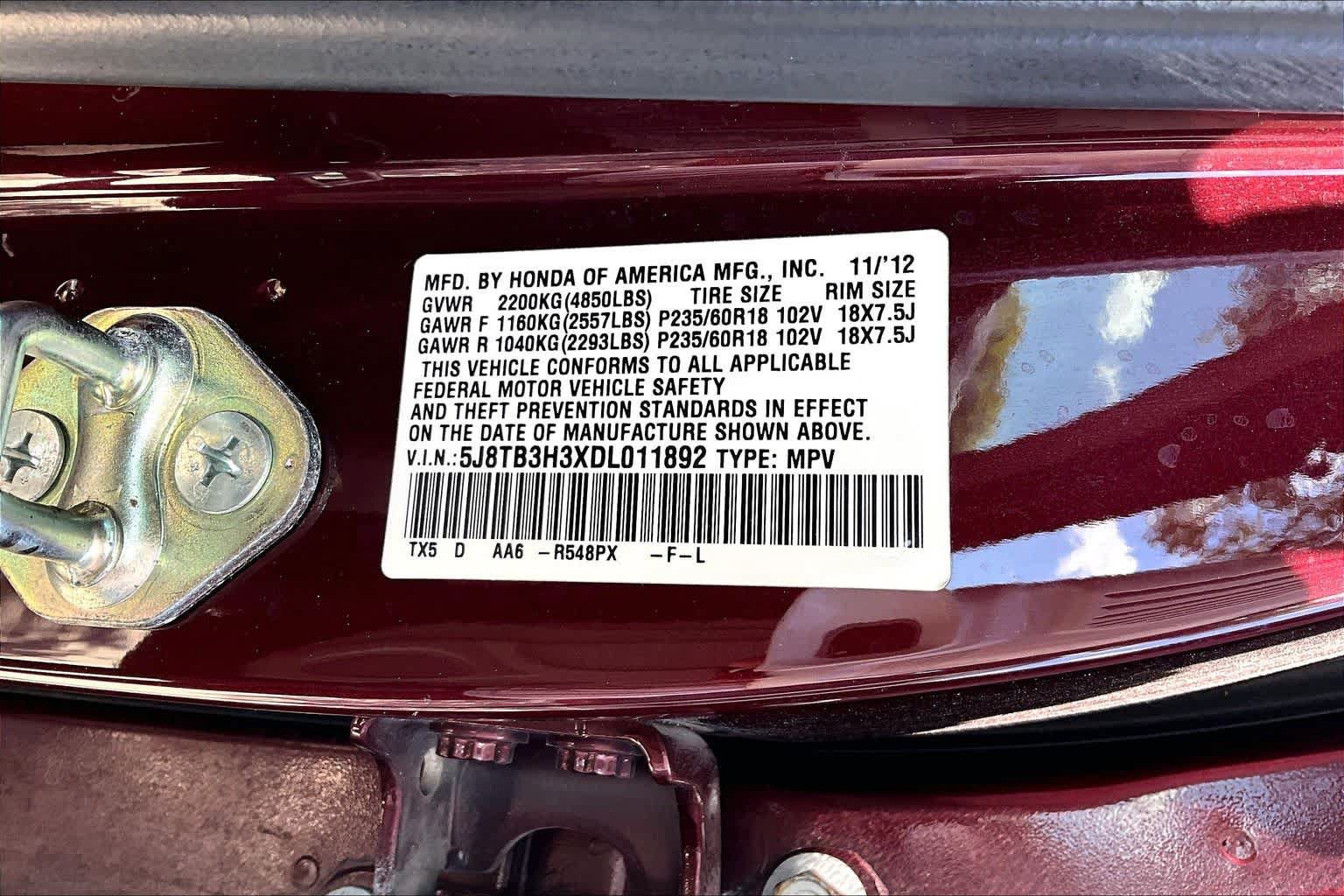 Used 2013 Acura RDX FWD image 34