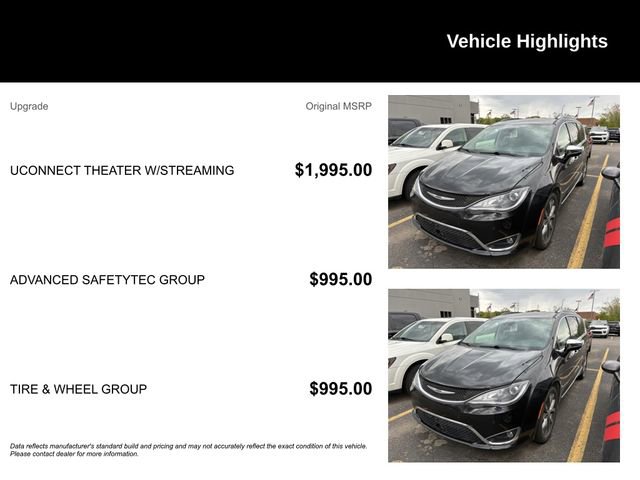 Used 2019 Chrysler Pacifica Limited w/ Tire & Wheel Group FWD video 2