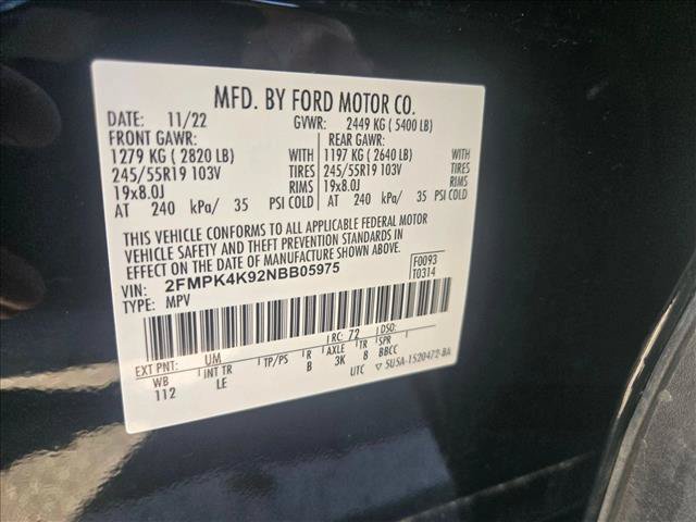 Used 2022 Ford Edge Titanium AWD/4WD image 24