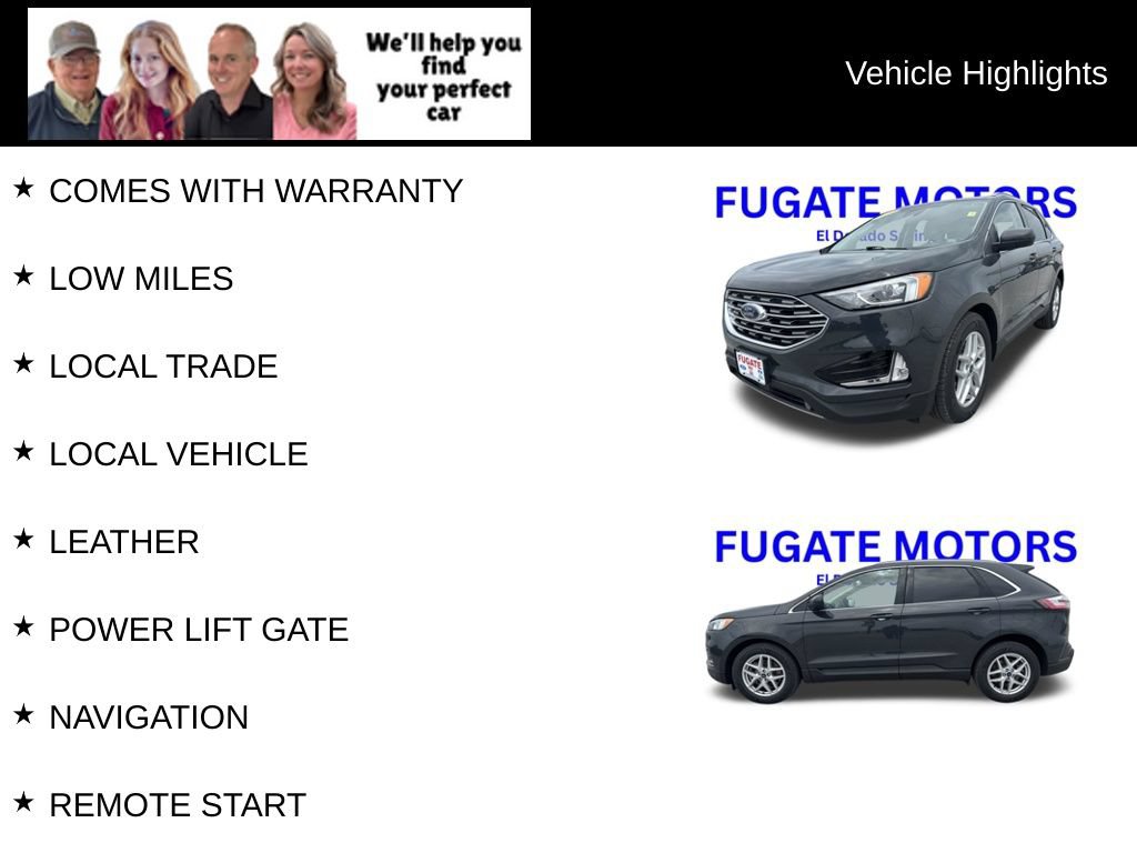 Used 2021 Ford Edge SEL w/ Convenience Package AWD/4WD image 8
