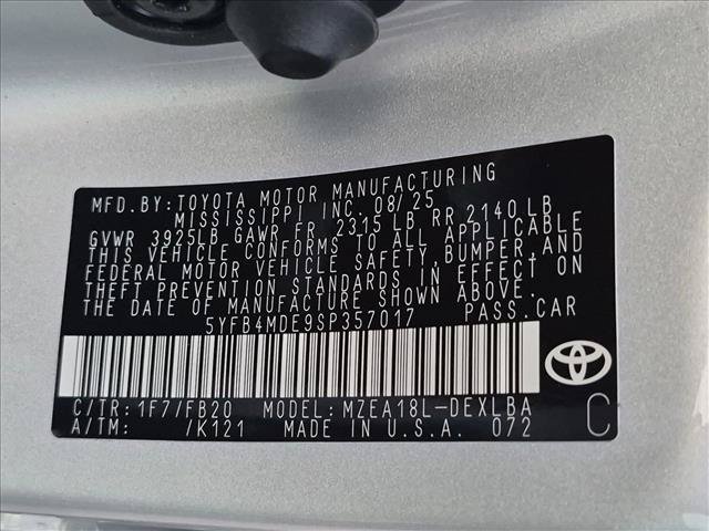 Used 2025 Toyota Corolla LE FWD image 23