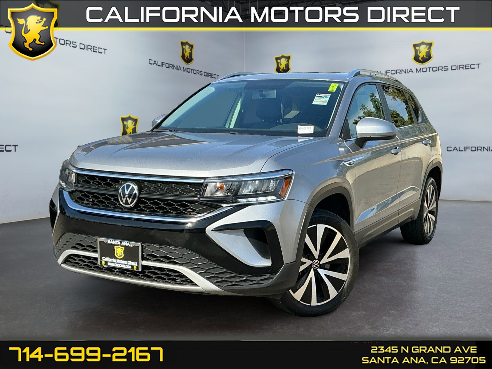 Used 2022 Volkswagen Taos SE w/ Panoramic Sunroof Package FWD image 1