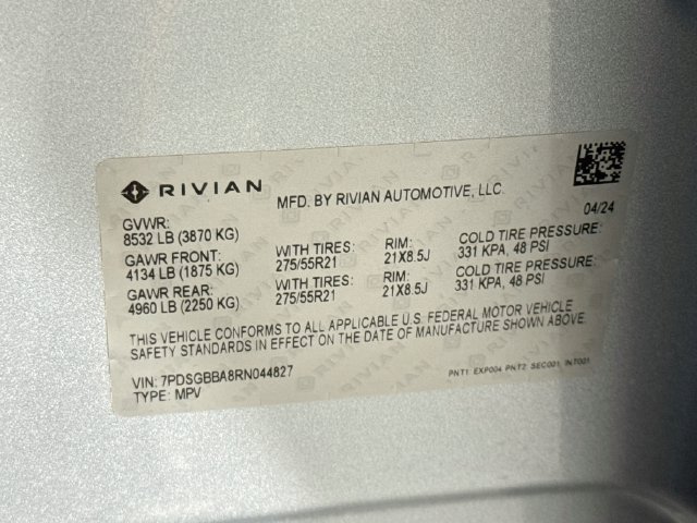 Used 2024 Rivian R1S Adventure Dual AWD/4WD image 34