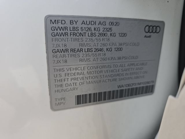 Used 2021 Audi Q3 2.0T Premium w/ Convenience Package AWD/4WD image 38