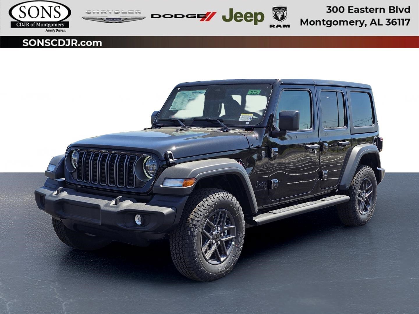 New 2026 Jeep Wrangler Unlimited Sport AWD/4WD image 1