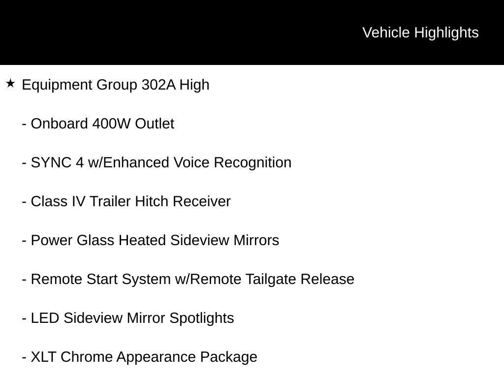 Used 2022 Ford F150 XLT w/ Equipment Group 302A High image 7