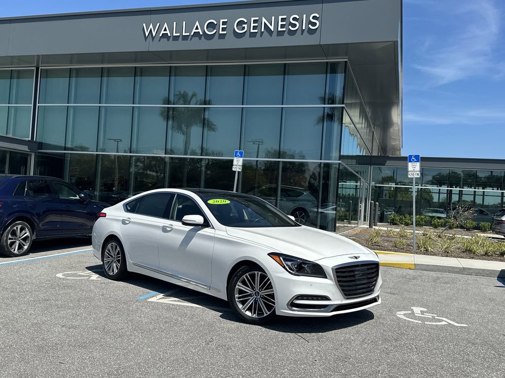 Used 2020 Genesis G80 3.8 w/ Ultimate Package 03 RWD image 1