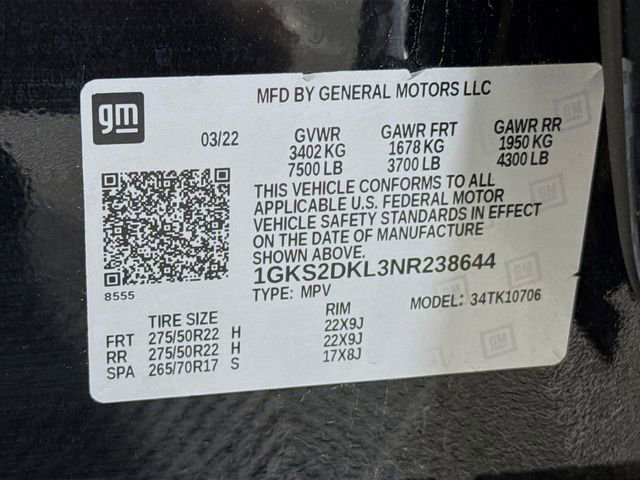 Used 2022 GMC Yukon Denali AWD/4WD image 35
