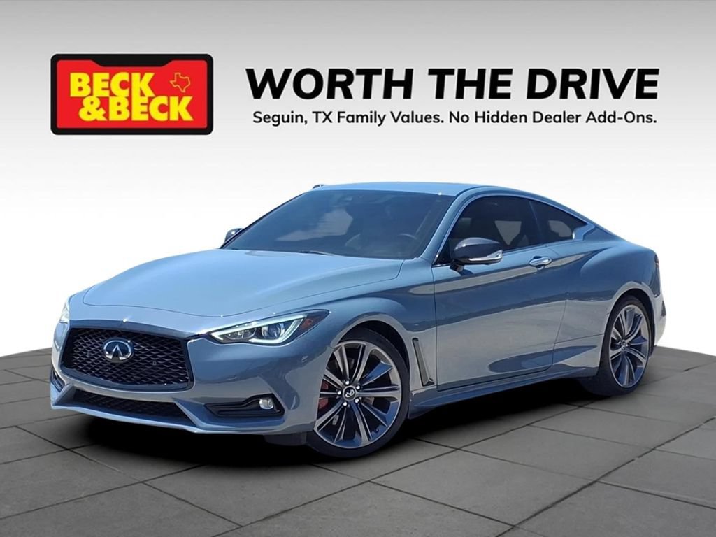 Used 2022 INFINITI Q60 Red Sport 400 w/ Cargo Package AWD/4WD video 1
