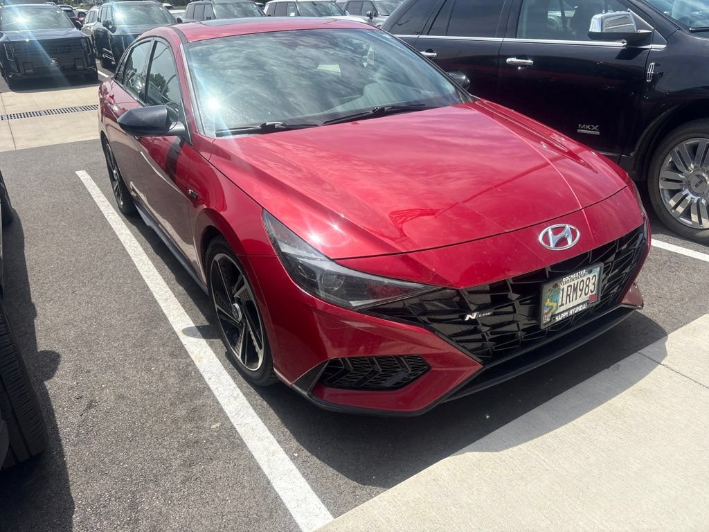 Used 2022 Hyundai Elantra N Line FWD image 2