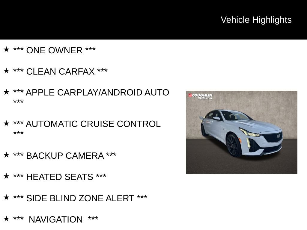 Used 2023 Cadillac CT5 Sport image 2