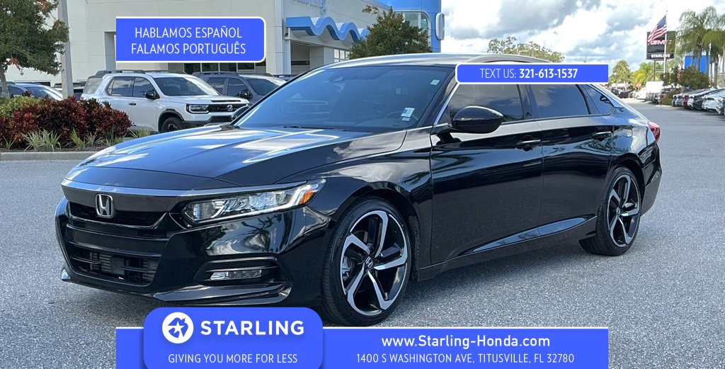 Certified 2019 Honda Accord Sport