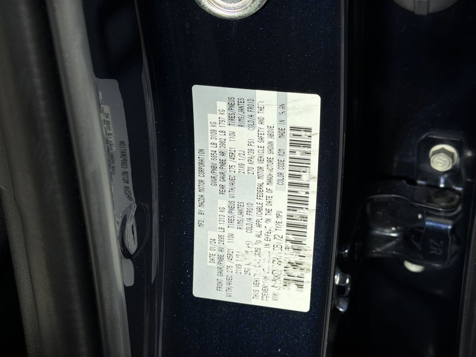 Used 2024 MAZDA CX-90 Plug-In Hybrid w/ Premium Pkg AWD/4WD image 40