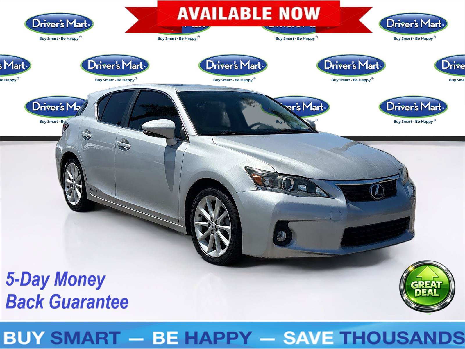 Used 2011 Lexus CT 200h Premium w/ Premium Audio Pkg