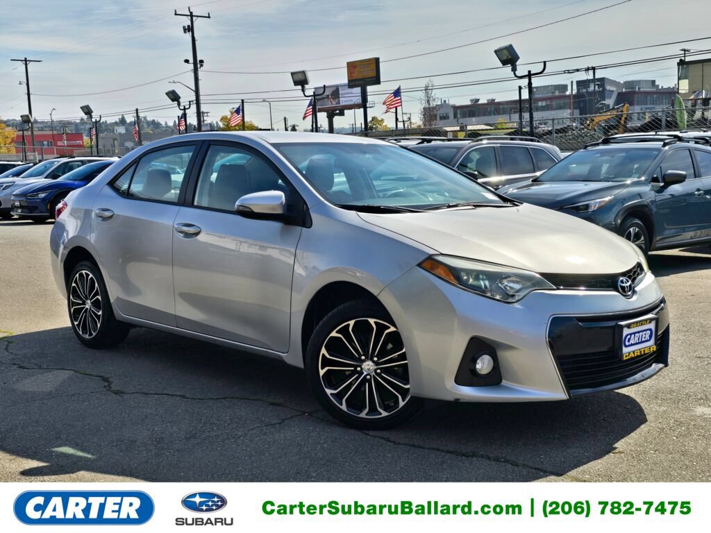 Used 2015 Toyota Corolla S FWD image 1
