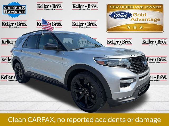 Certified 2024 Ford Explorer ST-Line w/ Class IV Trailer Tow Package